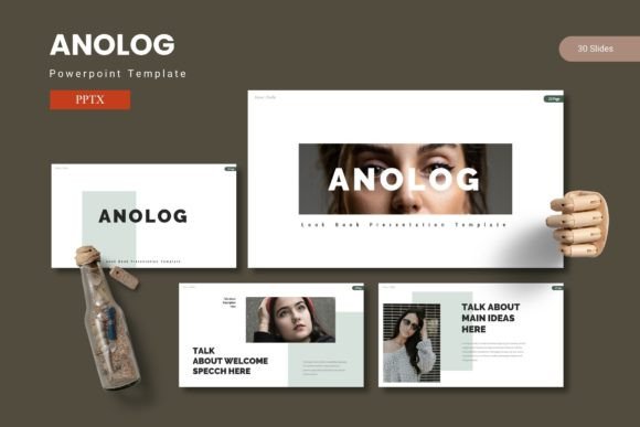 Anolog - Powerpoint Template: Craft Presentations That Stick