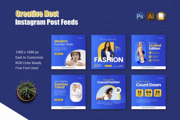 Designing Scroll-Stopping Content with the Creative Nest Template