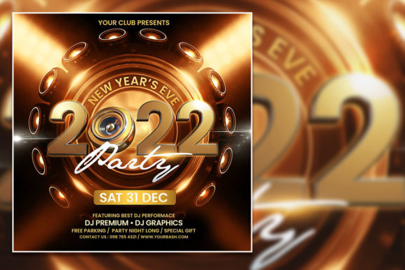Designing the Perfect Modern New Year Eve Social Media Post