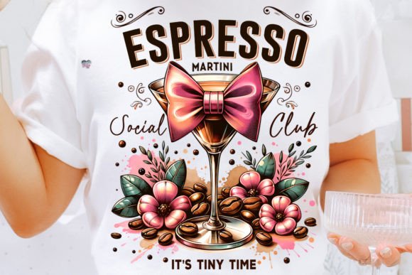 Espresso Martini Social Club: A Stylish Visual Asset