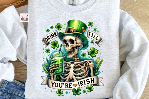 Festive Skeleton PNG: 
