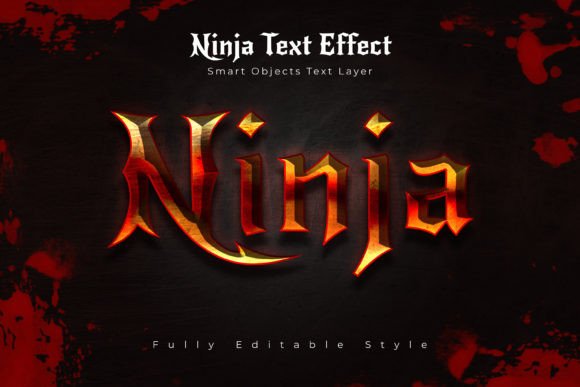 Instant Professional Polish: The Ninja PSD Text Style Effect