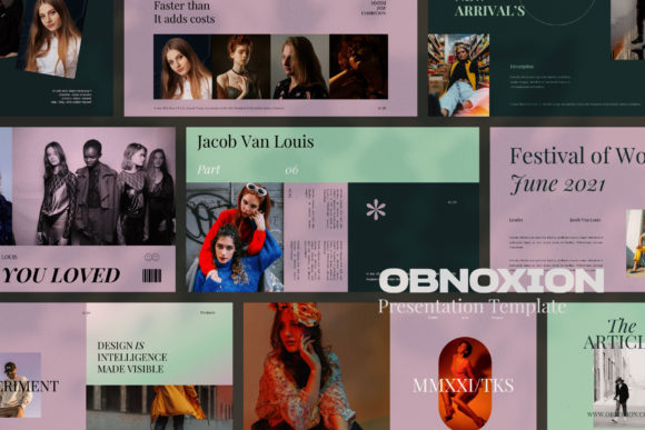 OBNOXION: The Ultra-Modern Template for Polished Presentations