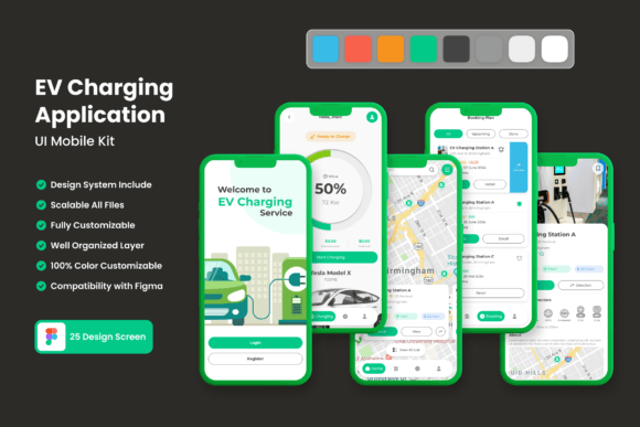 Streamline Your EV App Design with This UI Kit