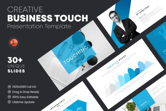 Streamline Your Pitch with the Touch Presentation Template
