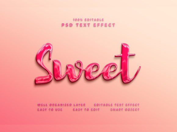 Sweet Text Effect: A Designer's Shortcut to Stunning Typography
