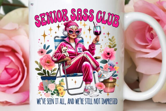 Unleash Your Inner Sass: The Senior Sass Club PNG Collection
